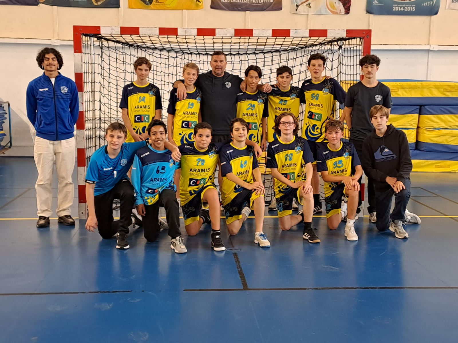 Equipe U15M - Groupe 1