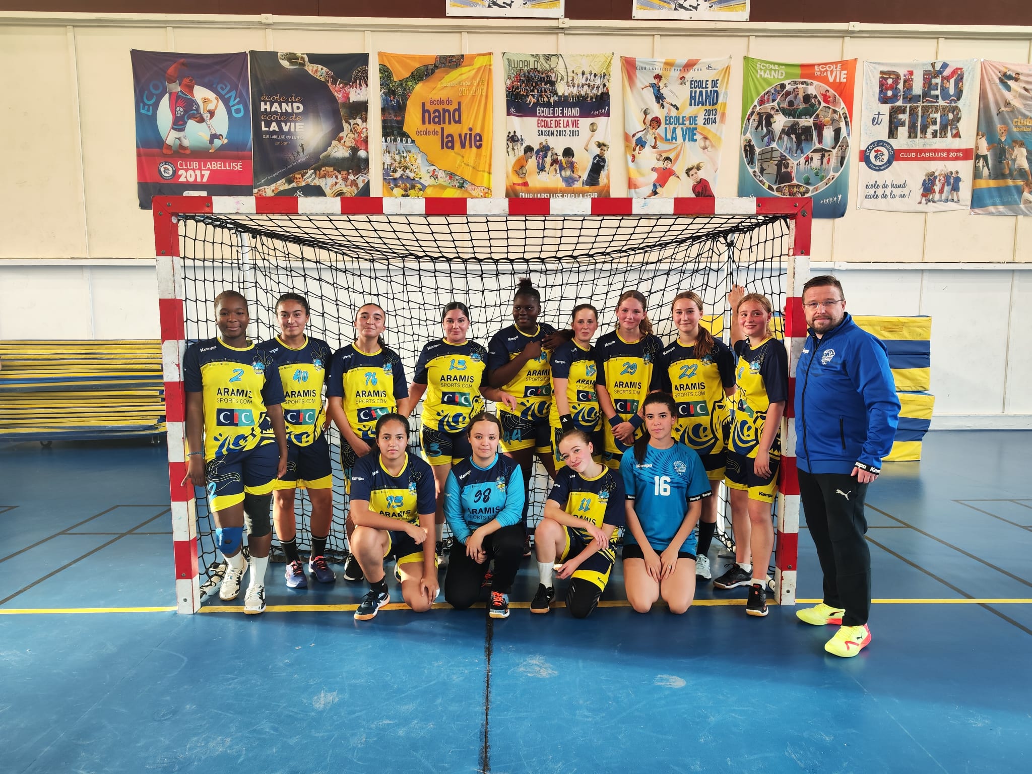 Equipe U18F - Groupe 1