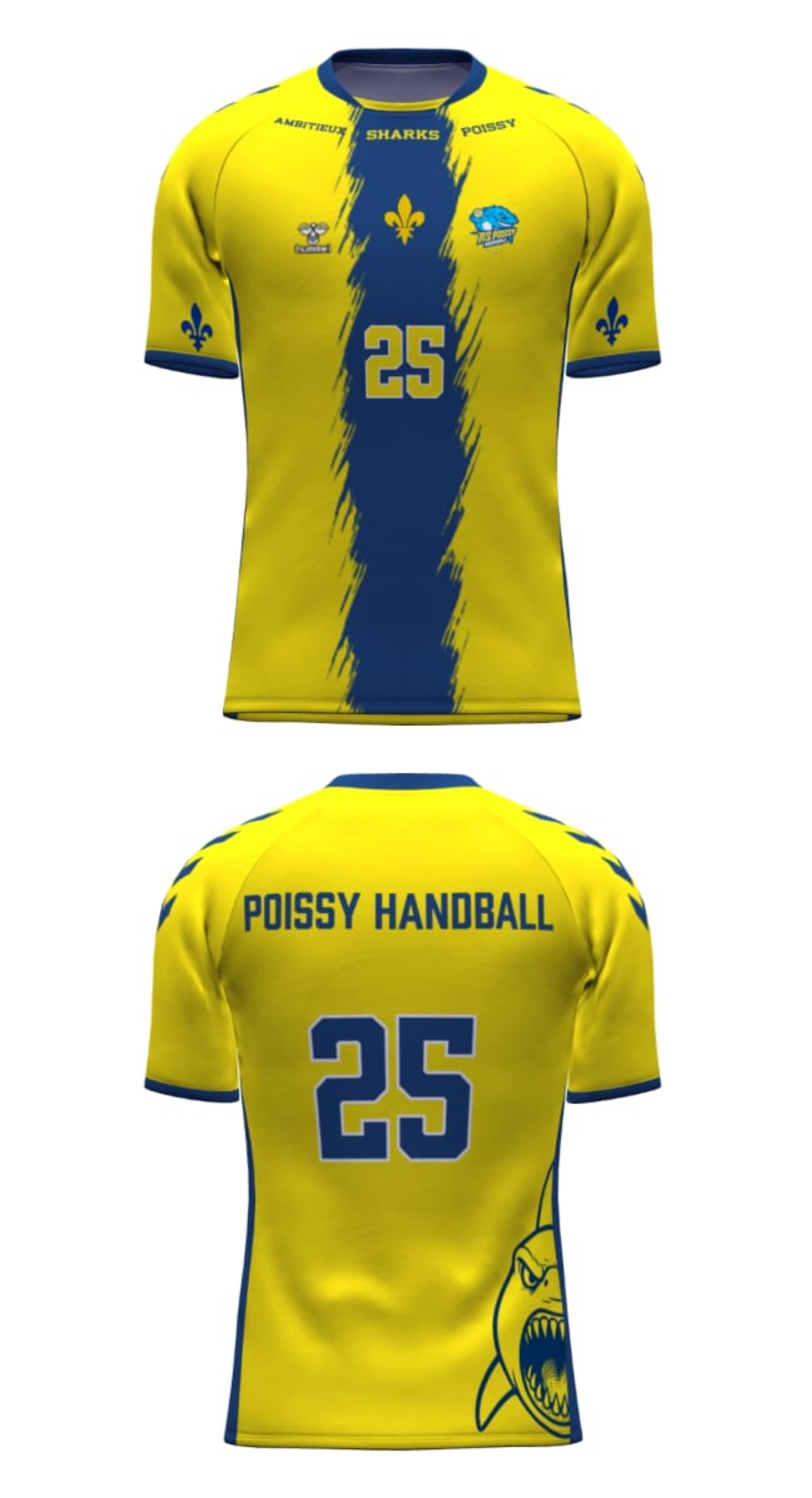 Nouveaux maillots Poissy Handball